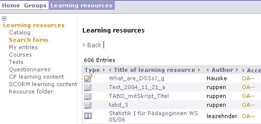 How the repository looks.